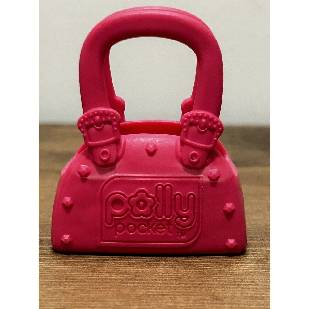Polly Pocket Pink Plastic‎ Tote Purse